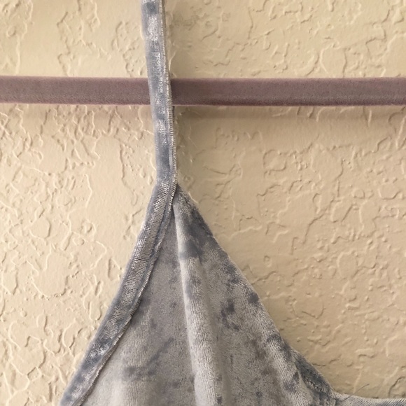 💋 Super Sexy Baby Blue Suede Body Suit (Charolette Russe) - Picture 11 of 15